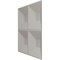 Ekena Millwork 11 7/8in. W x 11 7/8in. H Swindon EnduraWall Decorative 3D Wall Panel Covers 0.98 Sq. Ft. WP12X12SWBCO - alternate 6